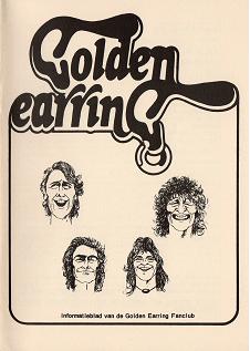 Golden Earring fanclub magazine 1990#2 front cover